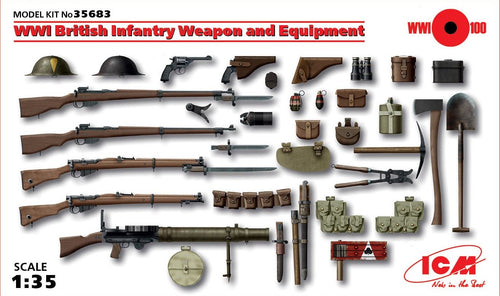 1/35 WWI British Infantry Weapon and Equipment - Hobby Sense