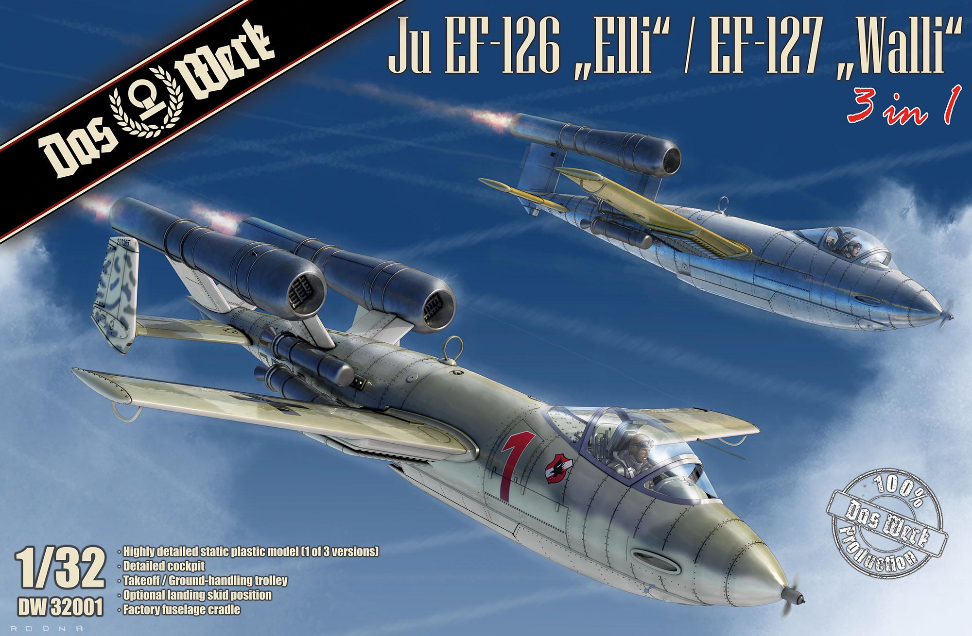 1/32 Ju EF126 Elli/EF127 Walli - Hobby Sense