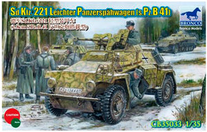1/35 Sd.Kfz.221 Leichter Panzerspahwagen (s.Pz.B.41) Armoured Car - Hobby Sense