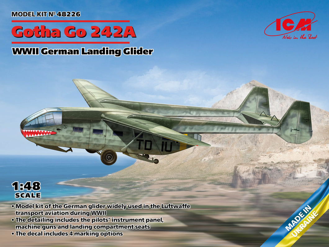 1/48 Gotha Go 242A, WWII German Landing Glider - Hobby Sense