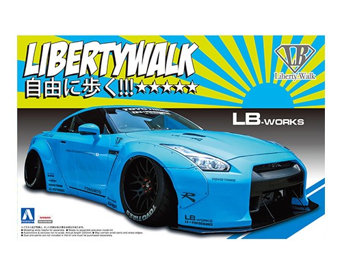 1/24 LB Works Nissan R35 GTR Ver.1 - Hobby Sense