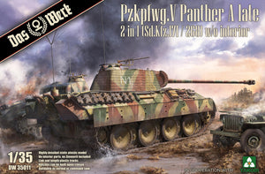 1/35 Panther Ausf.A late (2 in 1) - Hobby Sense