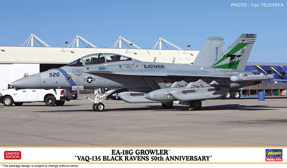 1/72 EA-18G Growler VAQ-135 Black Ravens 50th Anniversary - Hobby Sense