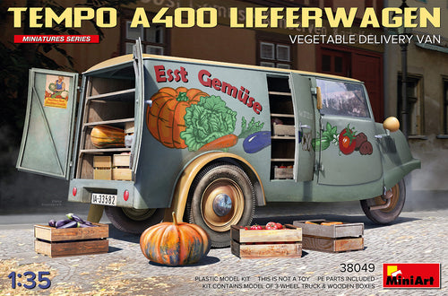 1/35 Tempo A400 Lieferwagen. Vegetable Delivery Van - Hobby Sense