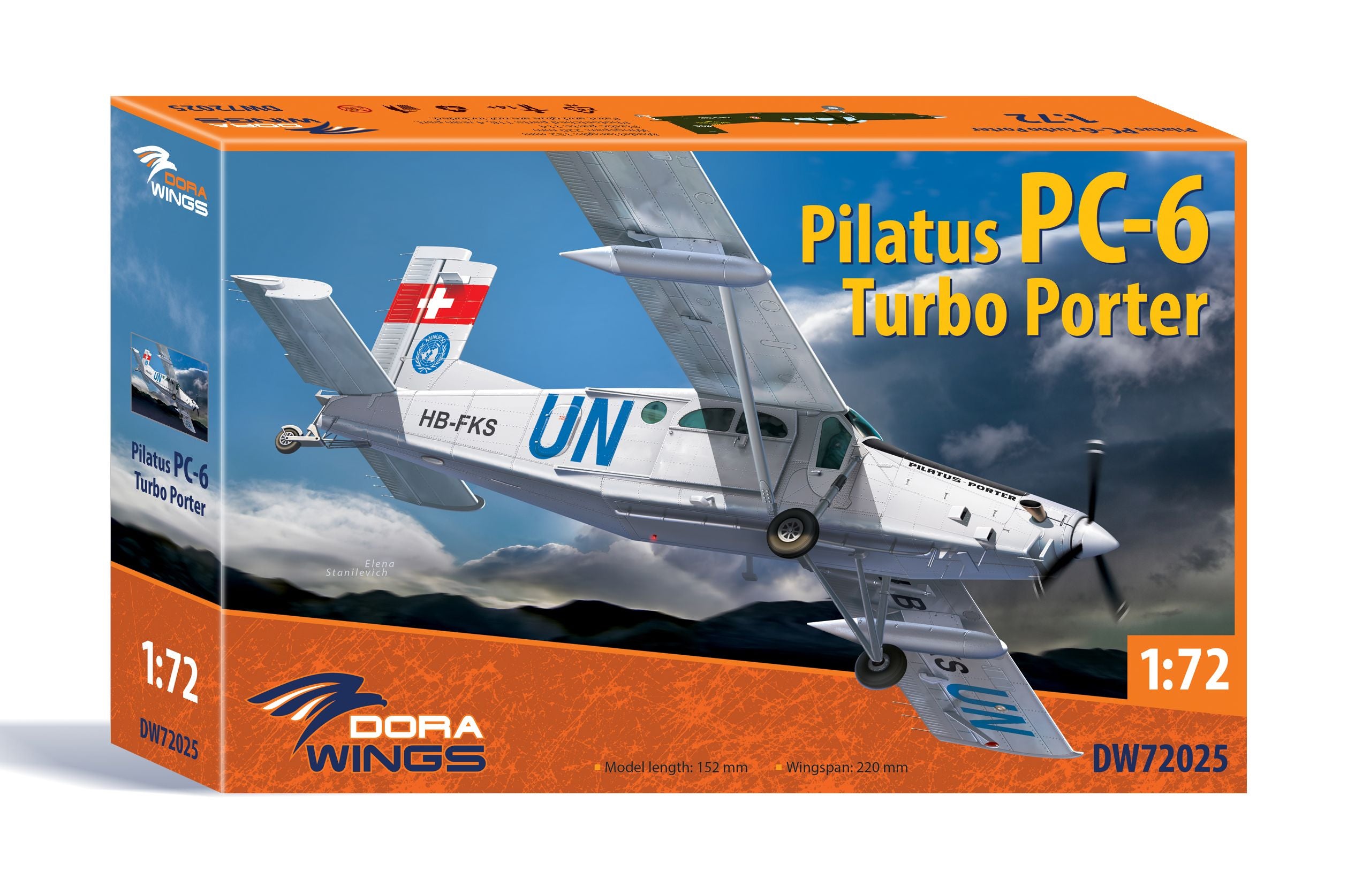 1/72 Pilatus PC-6 Turbo Porter - Hobby Sense