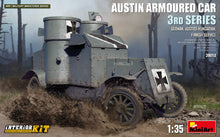 1/35 Austin Armoured Car 3rd Series: German, Austro-Hungarian, Finnish Service. Interior Kit - Hobby Sense