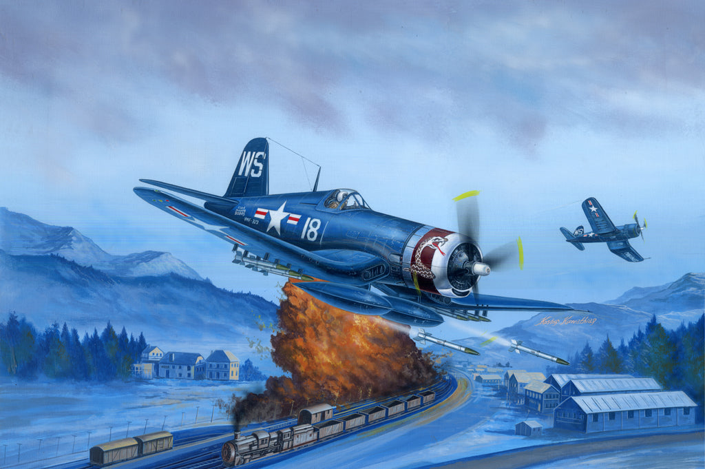 1/48 F4U4 Corsair Late Version - Hobby Sense