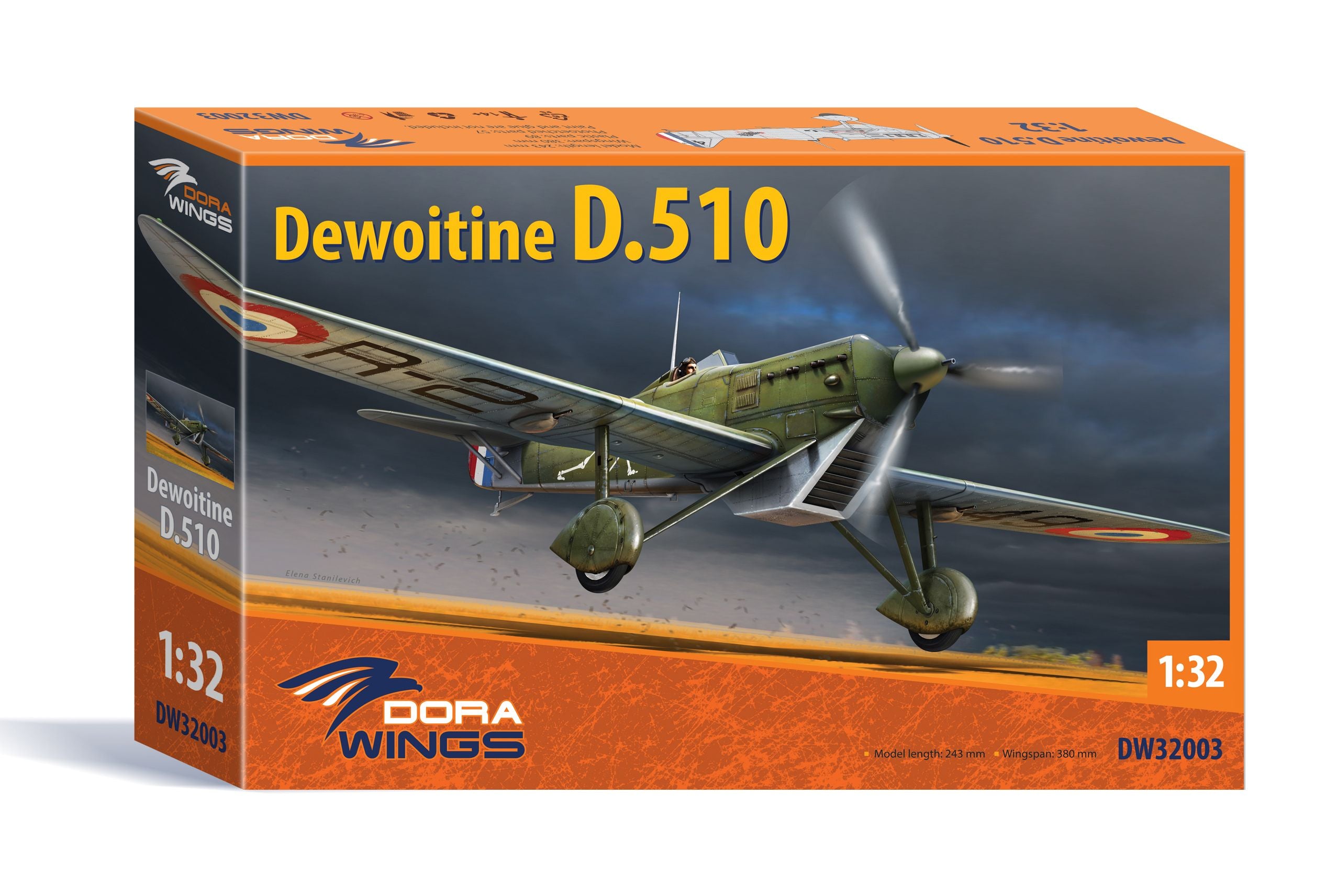 1/32 Dewoitine D.510 - Hobby Sense