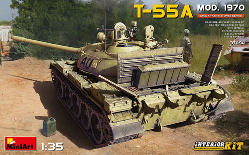 1/35 T55A Mod. 1970 Interior Kit - Hobby Sense