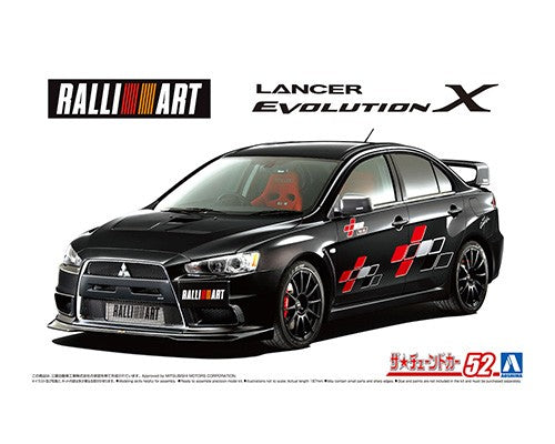 1/24 Mitsubishi Ralliart CZ4A Lancer Evolution X '07 - Hobby Sense
