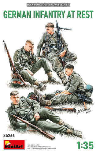 1/35 German Infantry at Rest - Hobby Sense