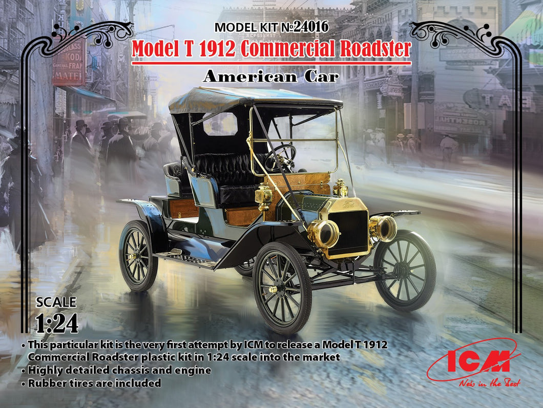 1/24 Model T 1912 Commercial Roadster - Hobby Sense