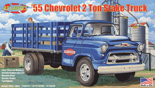 1/48 1955 Chevy 2 Ton Stake Truck - Hobby Sense