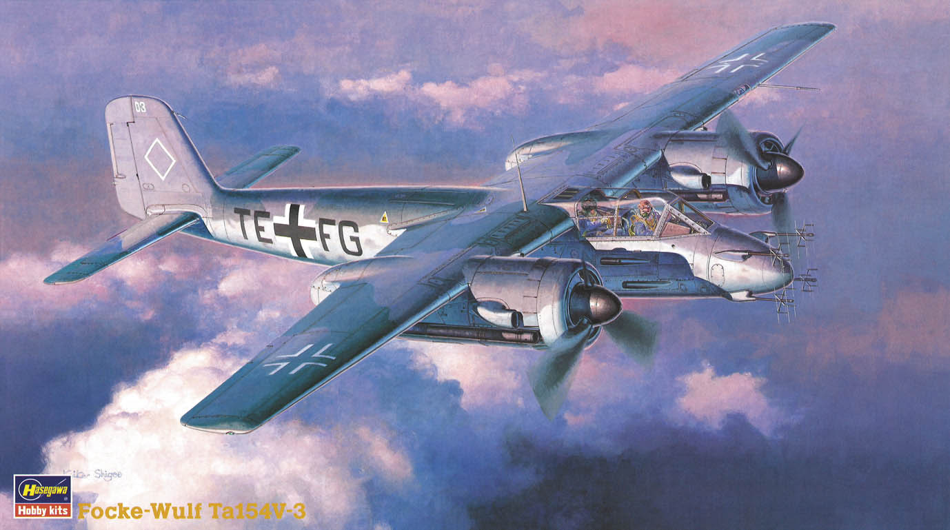 1/72 Focke Wulf Ta154V-3 - Hobby Sense