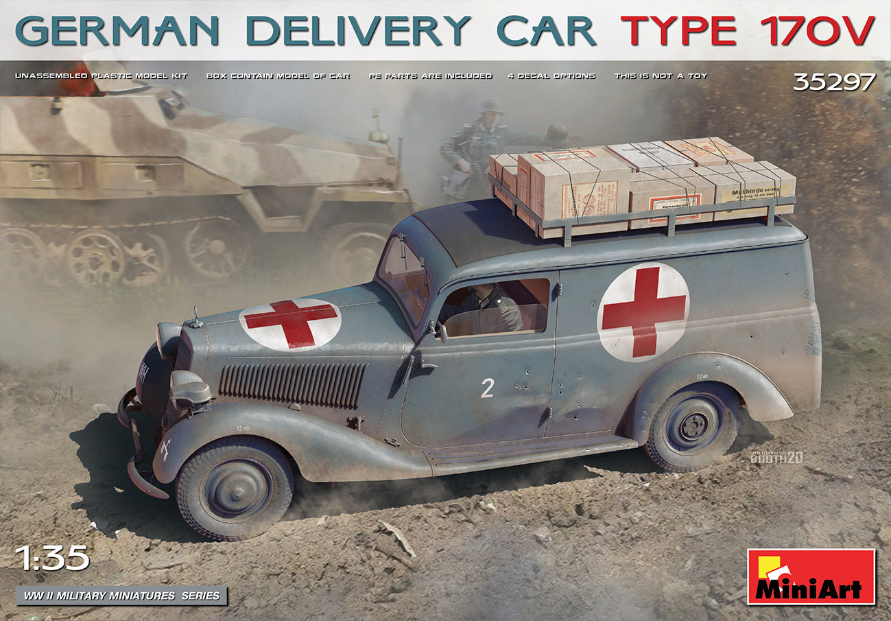 1/35 German Delivery Car Type 170V - Hobby Sense