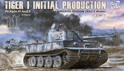 1/35 Tiger I Initial Production s.Pz.Abt.502 Leningrad Region 1942/43 Winter - Hobby Sense