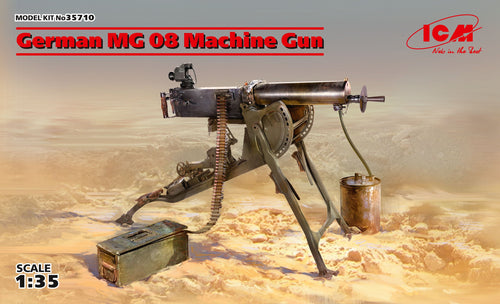 1/35 German MG08 Machine Gun - Hobby Sense