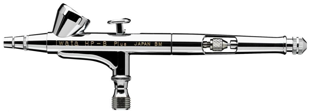 Iwata High Performance HP-B Plus Gravity Feed Dual Action Airbrush - Hobby Sense