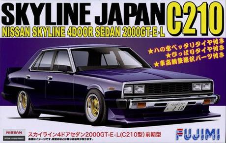 1/24 Nissan Skyline 4Door Sedan 2000GT EL C210 Early - Hobby Sense