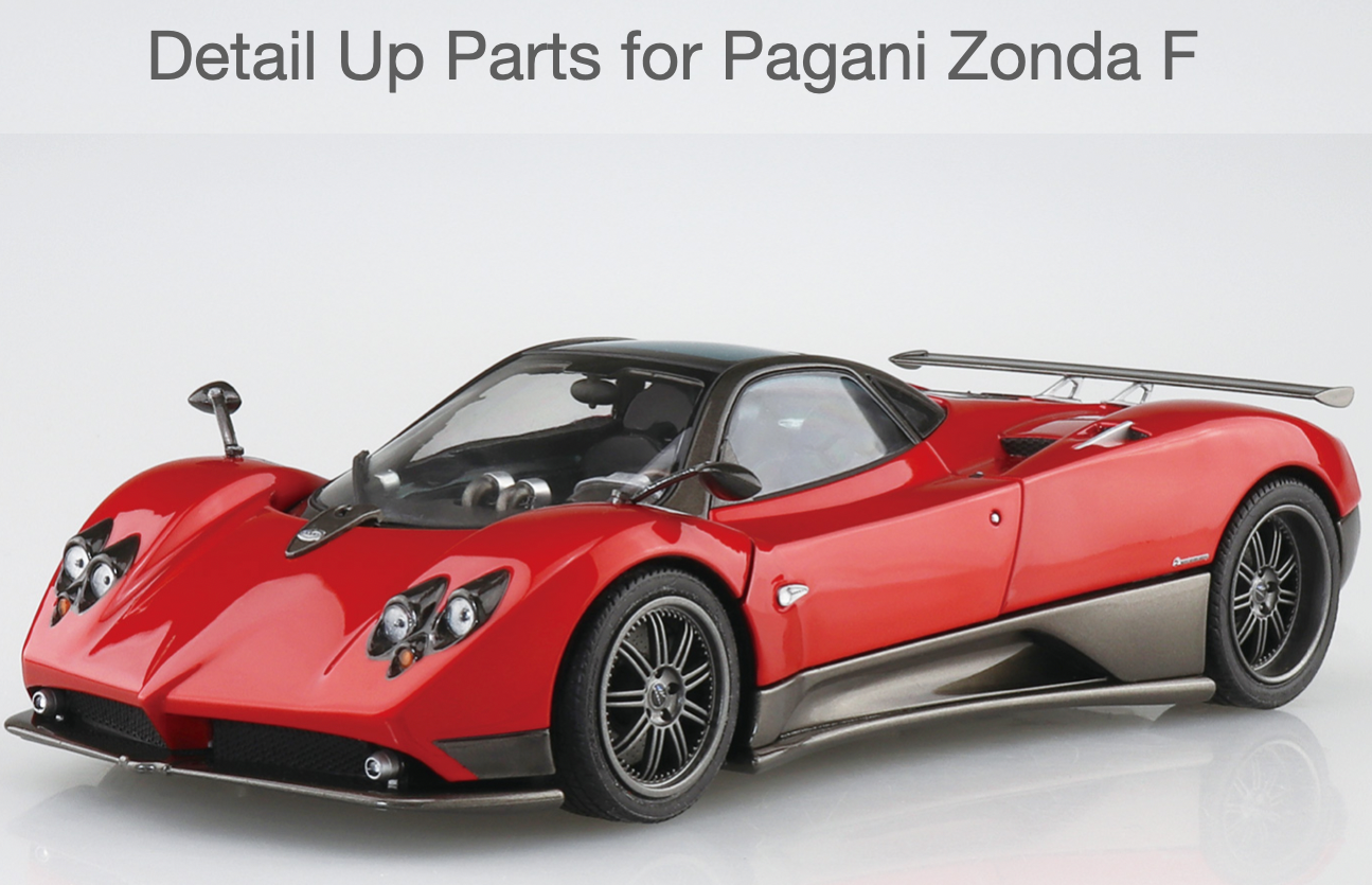 1/24 Pagani Zonda F Detail Up Parts (Car not included) - Hobby Sense