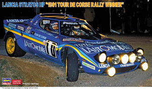 1/24 Lancia Stratos HF 1981 Tour De Corse Rally Winner - Hobby Sense