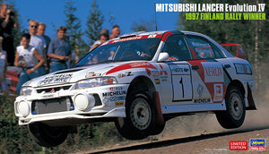 1/24 Mitsubishi Lancer Evolution IV 1997 Finland Rally Winner - Hobby Sense