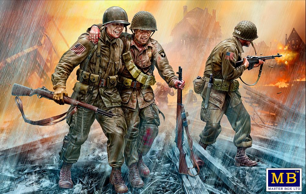 1/35 US Paratroopers, 1944 - Hobby Sense