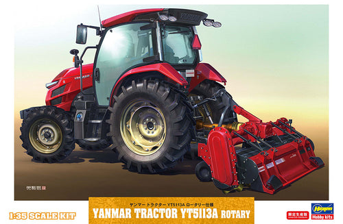 1/35 Yanmar Tractor YT5113A Rotary - Hobby Sense