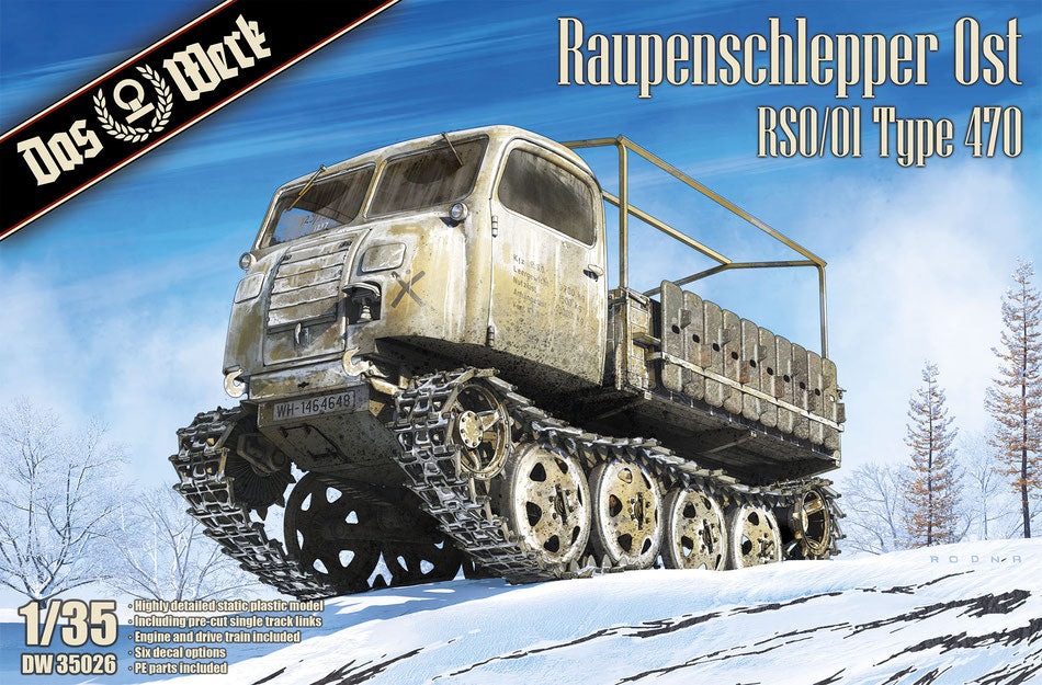 1/35 Raupenschlepper Ost - RSO /01 Type 470 - Hobby Sense