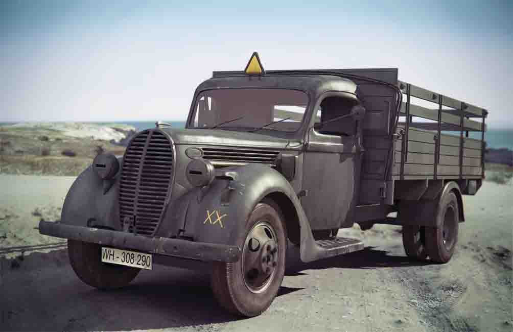 1/35 G917T (1939 production) German army truck - Hobby Sense