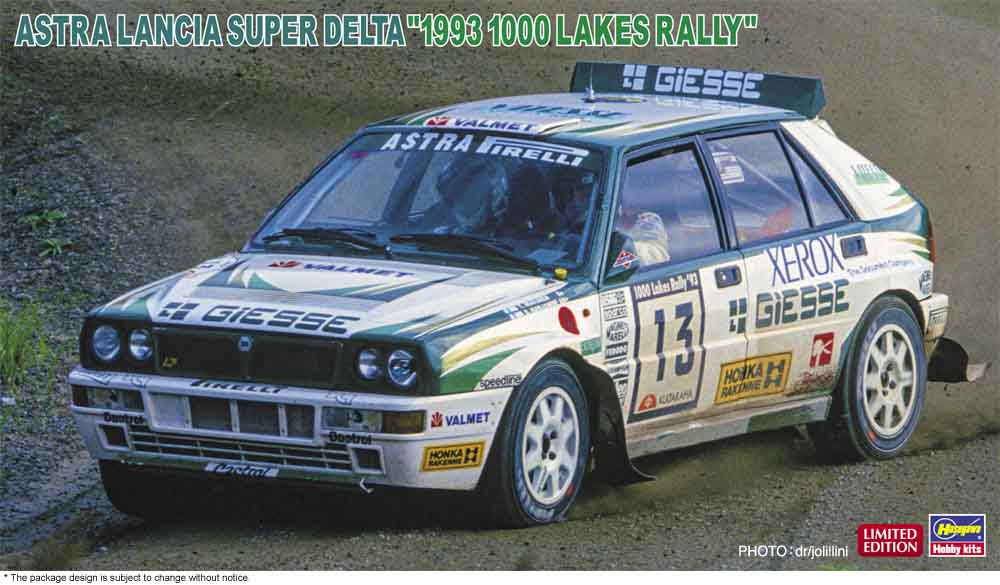 1/24 Astra Lancia Super Delta 1993 1000 Lakes Rally - Hobby Sense