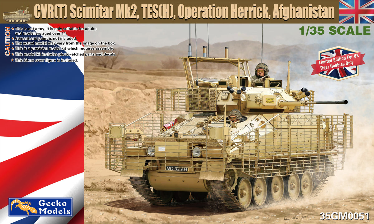 1/35 CVR(T) Scimitar Mk2, TES(H), Operation Herrick, Afghanistan - Hobby Sense