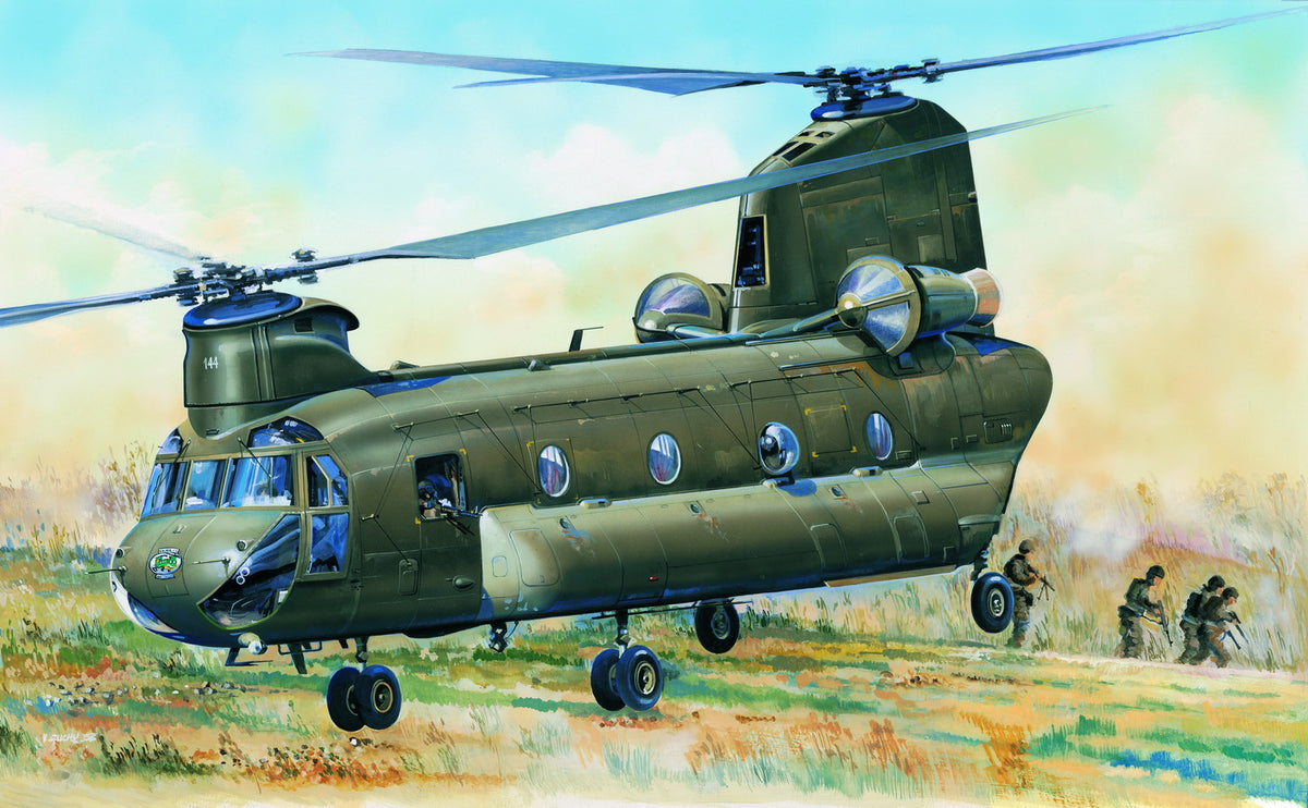 1/48 CH-47D CHINOOK - Hobby Sense