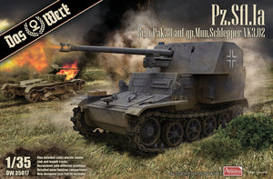 1/35 Pz.Sfl. Ia 5cm Pak, German Armored Light Antitank Gun Carrier - Hobby Sense