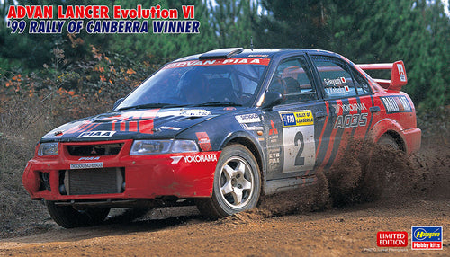 1/24 Advan Lancer Evolution VI '99 Rally of Canberra Winner - Hobby Sense