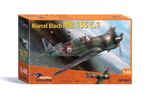 1/48 Bloch MB.155C.1 - Hobby Sense