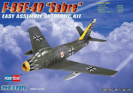 1/72 F86F40 Sabre Fighter - Hobby Sense