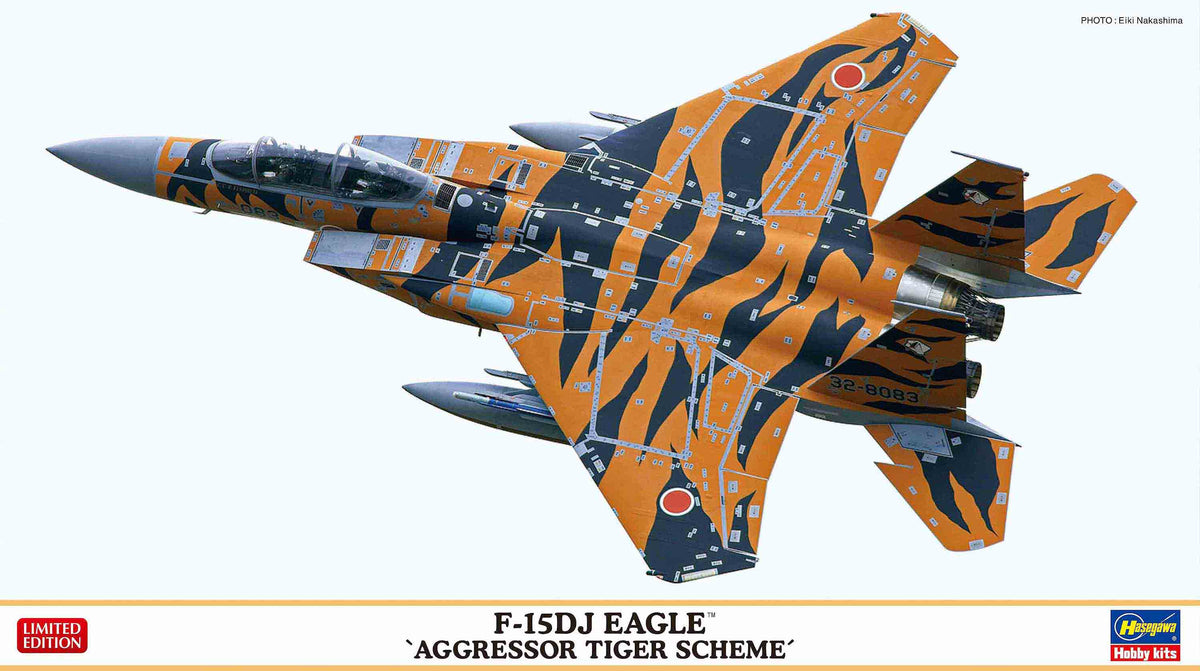1/72 F15DJ Eagle Aggressor Tiger Scheme - Hobby Sense