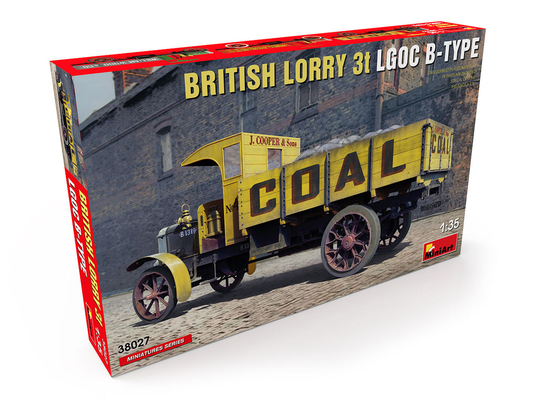 1/35 British Lorry LGOC 3t B-Type - Hobby Sense