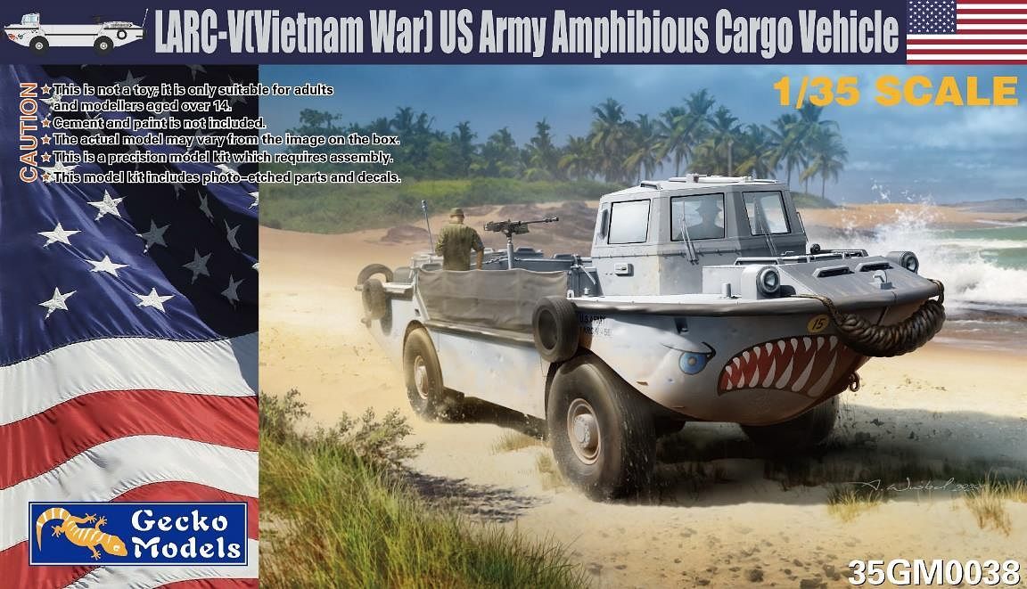 1/35 LARC-V (Vietnam War) US Army Amphibious Cargo Vehicle - Hobby Sense
