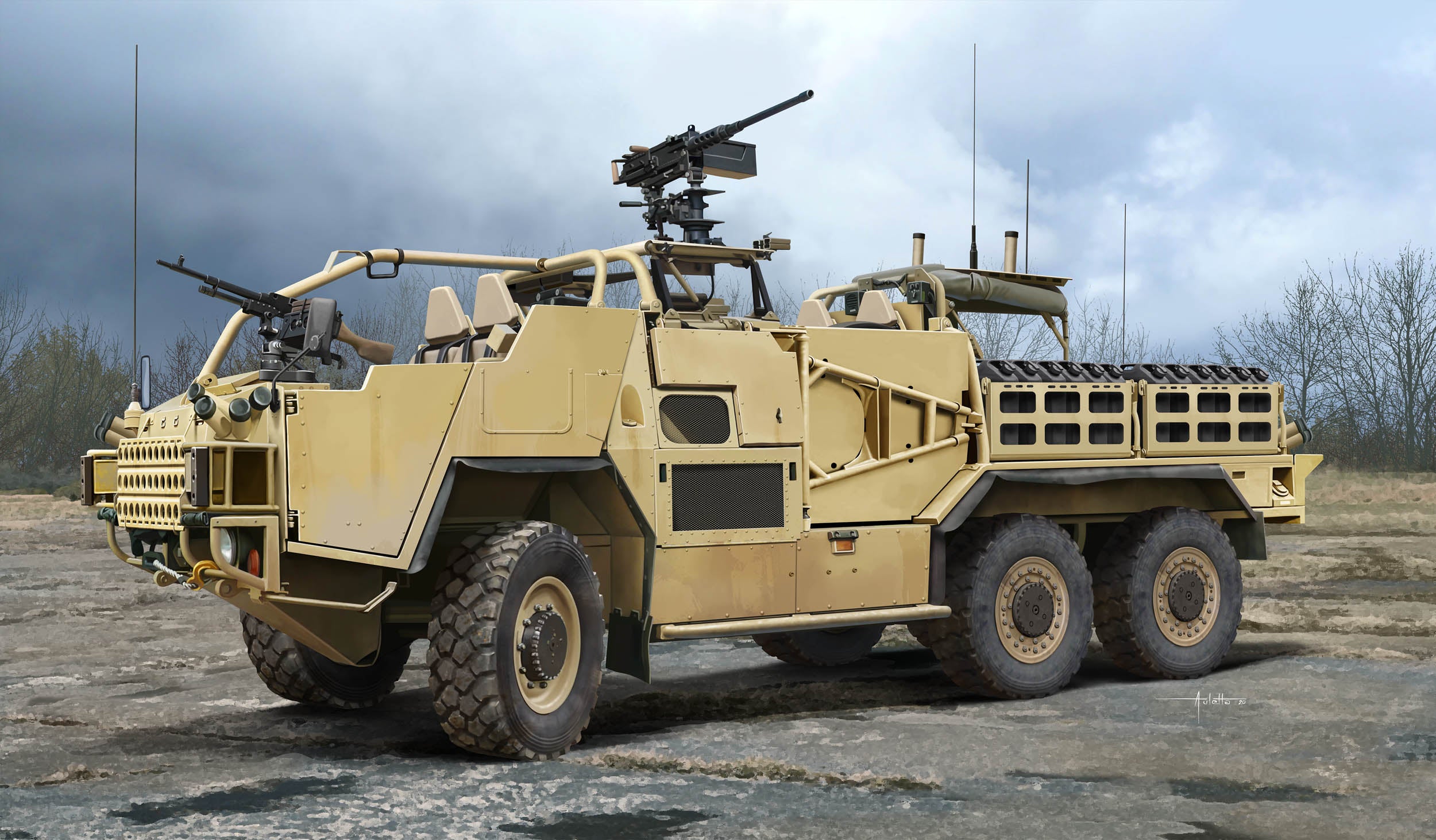 1/35 Coyote Tactical Support Vehicle - Hobby Sense