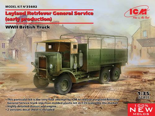 1/35 Leyland Retriever General Service Early Production WWII British Truck - Hobby Sense