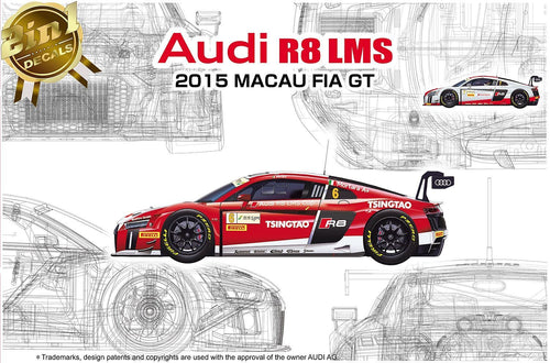 1/24 Audi R8 LMS GT3 FIA 2015 Macau World Cup - Hobby Sense