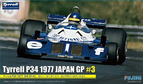 1/20 Tyrrell P34 1977 Japan GP Long Chassi #3 Ronnie Peterson - Hobby Sense