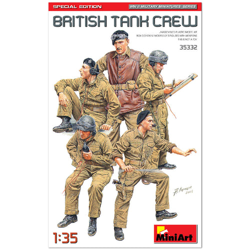 1/35 British Tank Crew. Special Edition - Hobby Sense