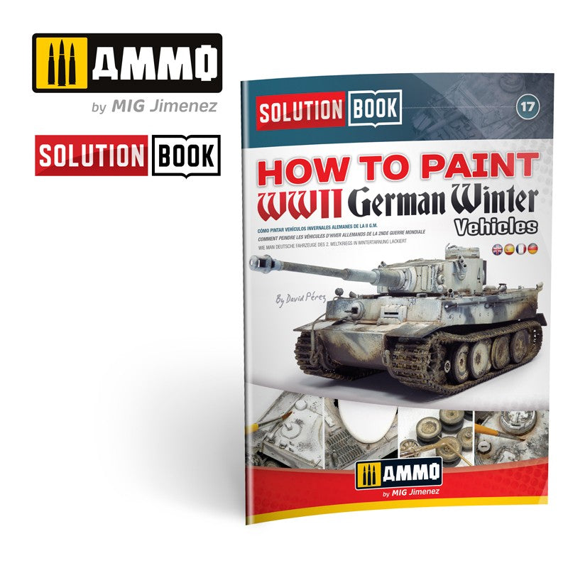 How To Paint WWII German Winter Vehicles Solution Book - Hobby Sense
