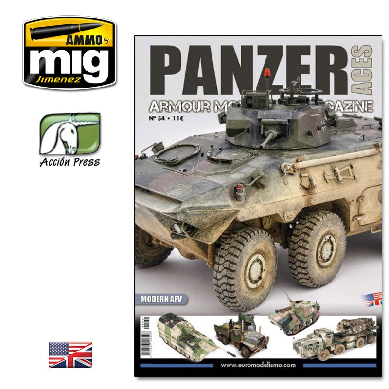Ammo Mig Panzer Aces No 54: Modern AFV - Hobby Sense