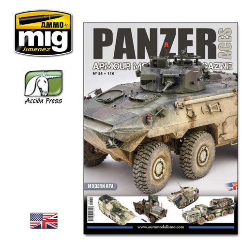 Ammo Mig Panzer Aces No 54: Modern AFV - Hobby Sense