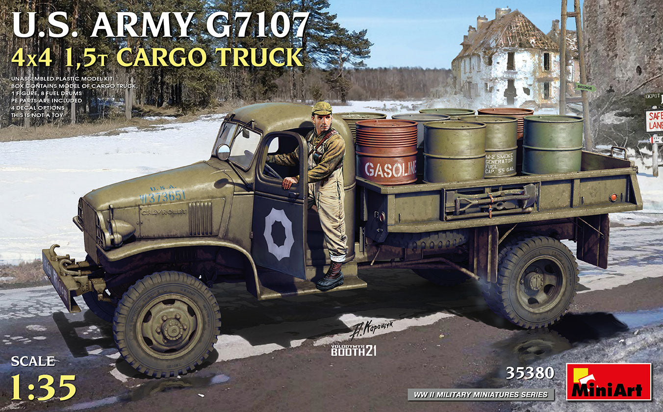 1/35 US Army G7107 4X4 1,5t Cargo Truck