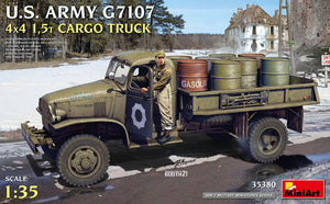 1/35 US Army G7107 4X4 1,5t Cargo Truck - Hobby Sense